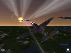 Bf 109 on target
