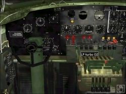 B17 Flying Fortress II Instrument View