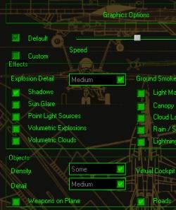 F/A 18 Graphics Options