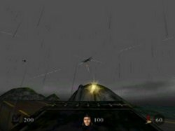 A Russian plane takes AA hits