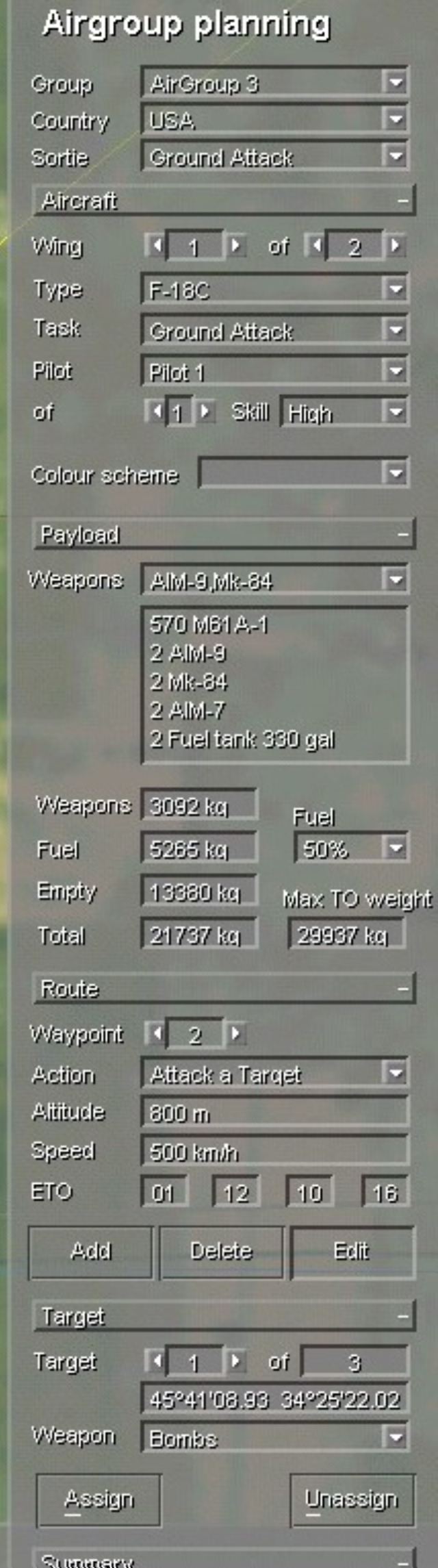 Flanker 2 Mission Editor