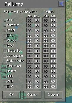 Flanker2 Failures GUI