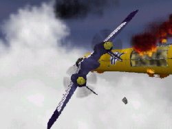One of the many interesting 'hybred' aircraft available to fly in Crimson Skies