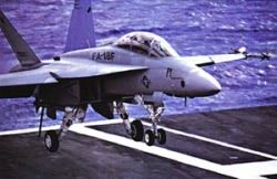 F18E Carrier Landing